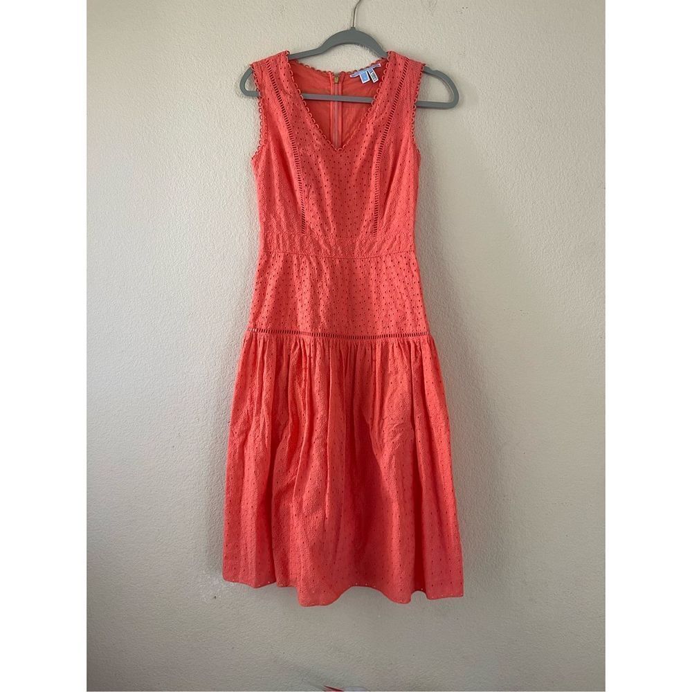 Draper James eyelet lace cotton midi dress size‎ 2